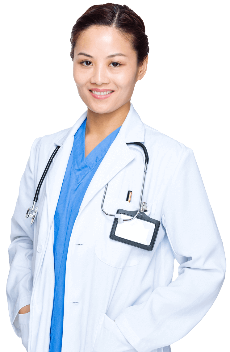 Female medical doctor